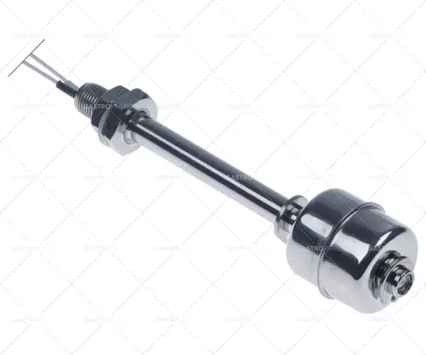 Nová Kolekce plovákový spínač závit 1/8" 1NC ø 28mm L 100mm montáž ø 1/8 "mm 230V 0,5A zásuvné připojení