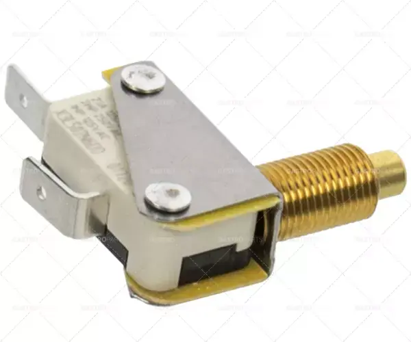 Rychlé Dodání Mikrospínač s push pin M10x1 závit L 16mm 250V 10A 1NO