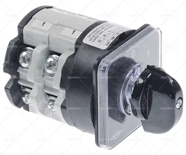 Nakupujte Hned otočný spínač 3 0-1-2 sady kontaktů 2 typ CS032GZ22 600V 40A hřídel ø 5x5mm hřídel L 24mm