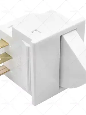 Expresní Doručení Mikrospínač s tlačítkem 250V 3A 1CO Připojení plochou zástrčkou 6,3 mm BA 27x22mm