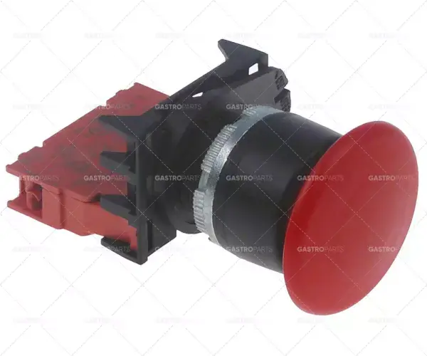 Cenově Výhodný momentové hřibové tlačítko o průměru 22 mm 1nc červené