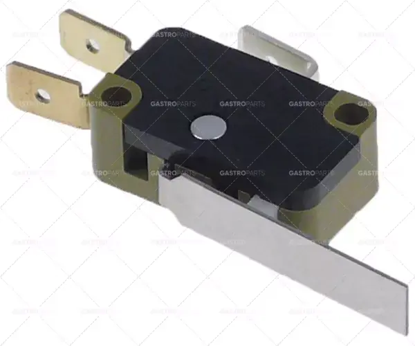 mikrospínač s páčkou 250V 16A 1CO připojení samec faston 6,3mm L 40mm Koupit Online