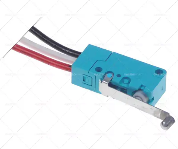 mikrospínač s pákou 250V 3A 1co délka páky 35mm Aktuální