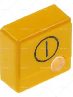 rozměr tlačítka 23x23mm symbol zapnuto-vypnuto žlutá Nízká Cena