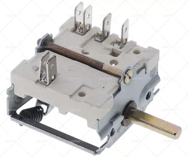 hřídel spínače ø 6x4,6 mm hřídel L 23 mm připojení vnější faston 6,3 mm Top Prodej