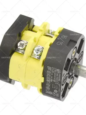 Top Prodej otočný spínač 2 0-1 sady kontaktů 2 typ PX20 690V 20A hřídel ø 6x4,6mm hřídel D 28mm