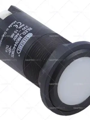 Autentický kontrolka ø 22mm bílá 230-440V připojovací šroub temp.-resist. 125°C led
