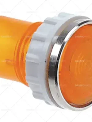 Pouze Dnes pouzdro žárovky, montážní rozměry ø12mm žlutá