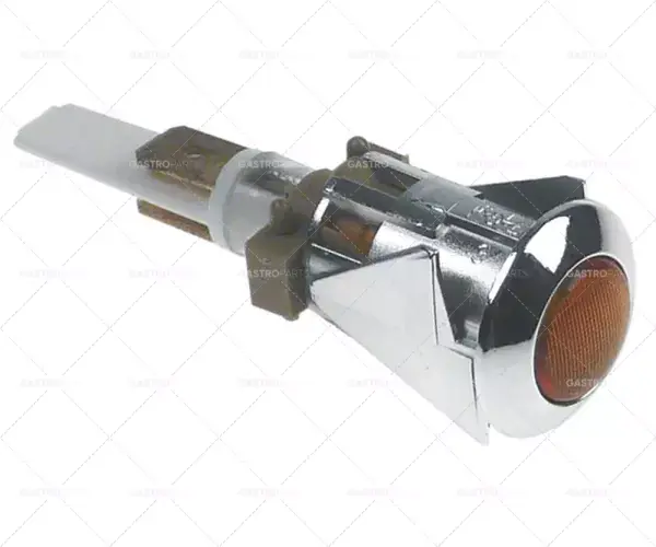 Cenový Hit světelný indikátor ø 16 mm 230V žlutá přípojka vnější faston 6,3 mm