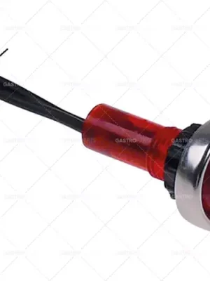 kontrolka ø 10mm 230V červený připojovací kabel Originální