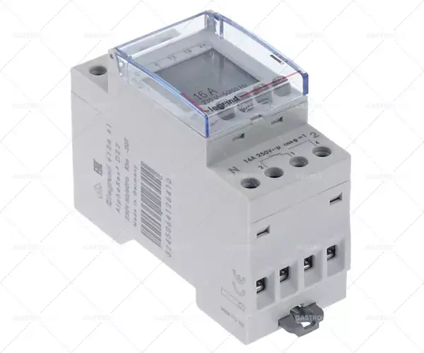 Novinka digitální časový programátor legrand alpharex d22 230V