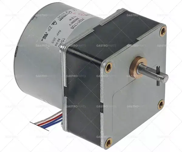 převodový motor typ mtr8cu 11,5W 230V 50Hz 30 ot/min hřídel ø 6mm d 68mm š 68mm v 70mm Autentický
