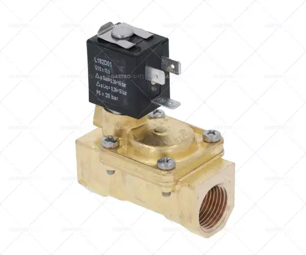 Top Prodej elektromagnetický ventil 2-cestný 24 VAC přípojka 1/2" DN 13mm t.max. -10 až +90 °C membrány NBR