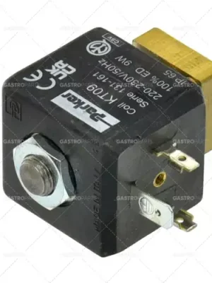 Omezená Nabídka Elektromagnetický ventil 2-way 230 VAC s O-kroužky Parker Typ cívky KT09 60Hz příruba 22x22mm