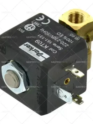 Autentický Elektromagnetický ventil 2-way 230 VAC připojení 1/8 "L 32 mm DN 2,2 mm T.MAX. 80 ° C -10 až +140 ° C Series VE-161,4