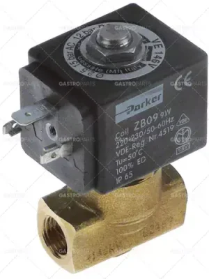 Elektromagnetický ventil 2-way 230 VAC vstup 1/4 "Výstup 1/4" 1/4 "L 40 mm DN 2,5mm Nízká Cena