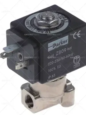 Elektromagnetický ventil 2-way 230 VAC připojení 1/8 "L 30 mm DN 2,5 mm jack DIN -10 až + 140 ° C PARKER Kup Teď