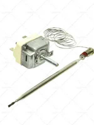 Termostat T.MAX. 95 ° C provozní rozsah 30 až 90 ° C, 1-pólový 16A 1CO senzor o 6 mm sondy L 138mm Oblíbený