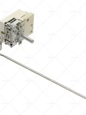 Levný Termostat T.MAX. 320 ° C provozní rozsah 50-320 ° C, 1-pólový NO 16A senzor o 3 mm sondy L 158mm