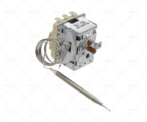 Výhodná Nabídka bezpečnostní termostat vypínací teplota 230°C 3pólová NC 20A sonda ø 6mm sonda L 103mm