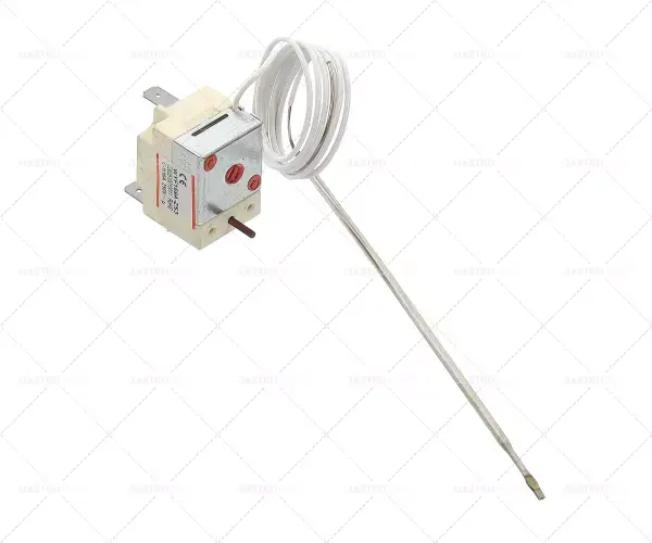 Poslední Šance termostat bezpečnostní 172°C 1-pólový 16A senzor o 3mm sondy L 135mm kapiláry 88mm