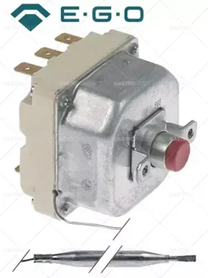 Tovární Cena bezpečnostní termostat vypínací teplota 225°C 3pólová sonda 3NC 20A ø 6mm L 269mm