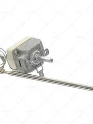 Cenově Výhodný termostat, teplotní rozsah 32-96°C 1pólová sonda ø 6mm sonda l 136mm kapilární trubka 750mm