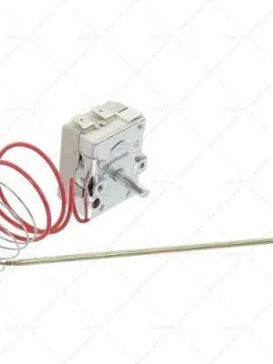 Termostat T.MAX. 300 ° C provozní rozsah 50-300 ° C, 1-pólový 16A 1NO senzor o 3 mm sondy L 165mm Oblíbený