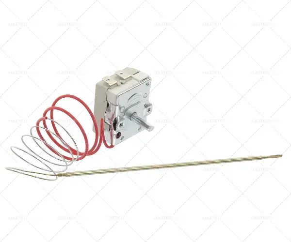 Termostat T.MAX. 300 ° C provozní rozsah 50-300 ° C, 1-pólový 16A 1NO senzor o 3 mm sondy L 165mm Oblíbený