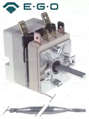 Koupit Online Termostat T.MAX. 190 ° C 1-pólový 1Z senzor o 6 mm sonda L 79 mm kapilární 1830 mm osa o 6x4,6mm