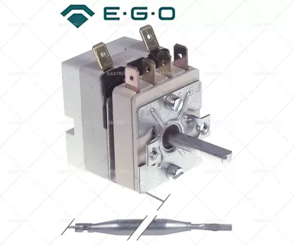Koupit Online Termostat T.MAX. 190 ° C 1-pólový 1Z senzor o 6 mm sonda L 79 mm kapilární 1830 mm osa o 6x4,6mm