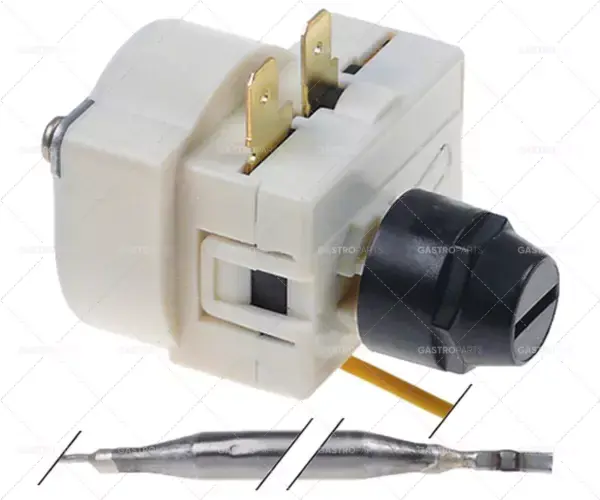 Must-Have bezpečnostní termostat vypínací tep. 146°C 1pólová sonda 1NC ø 6mm sonda L 86mm kapilární trubka 850mm