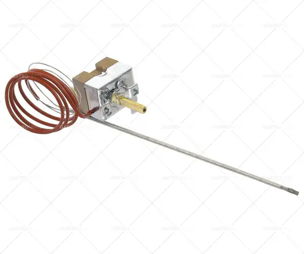 Poslední Šance Termostat T.MAX. 280 ° C provozní rozsah 50-280 ° C, 1-pólový 16A 1NO senzor o 3 mm sondy L 185mm