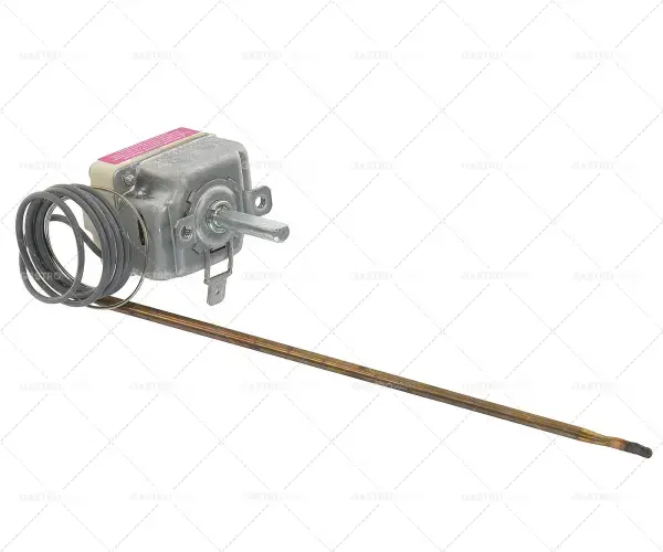 termostat t.max. 470°C teplotní rozsah 90-470°C 1pólová sonda 1NO 16A ø 3,9mm sonda L 163mm Pouze Dnes