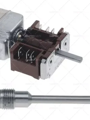 termostat t.max. 187°C 1pólová sonda 1NO ø 6mm sonda L 132mm kapilární trubka 900mm Kup Teď
