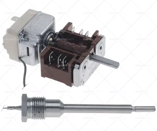 termostat t.max. 187°C 1pólová sonda 1NO ø 6mm sonda L 132mm kapilární trubka 900mm Kup Teď