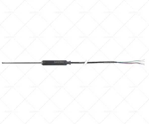 Značkový jádrová teplotní sonda Pt1000 kabel PTFE sonda -40 až +250°C kabel -40 až +250°C