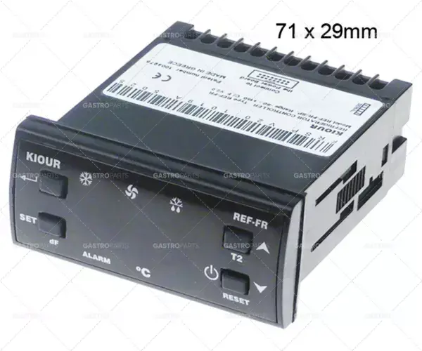 Sezónní Sleva ovládací prvek Kiour typ ref-fr-sp montážní rozměry 71x29mm vestavná hloubka 76mm
