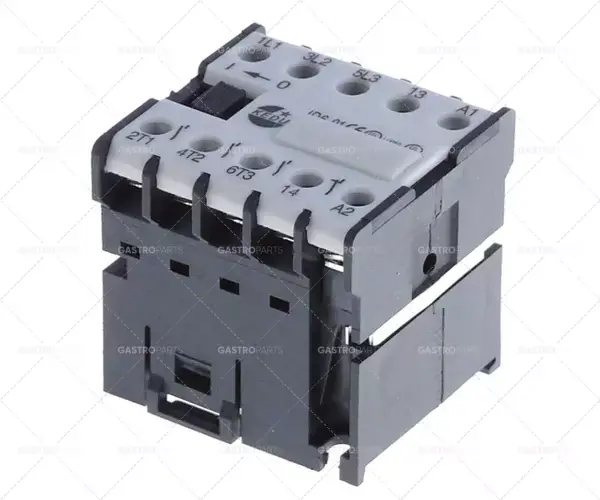 Nejprodávanější odporová zátěž stykače 16A 230VAC (AC3/400V) 6,1A/2,2kW hlavní kontakty 2NO/2NC