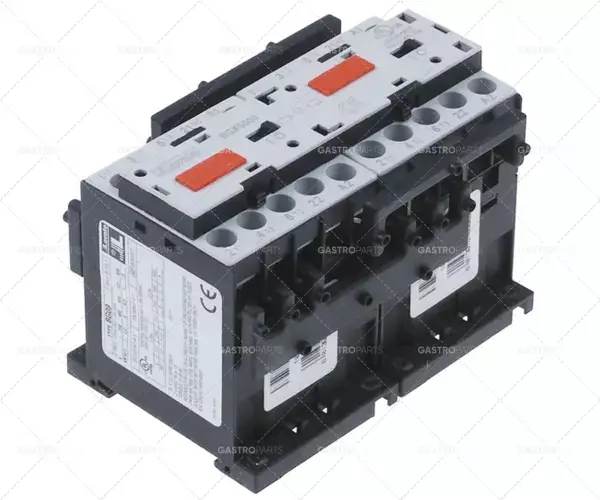 výkonový stykač odporová zátěž 20A 230VAC (AC3/400V) 9A/4kW hlavní kontakty 6NO Akční Cena