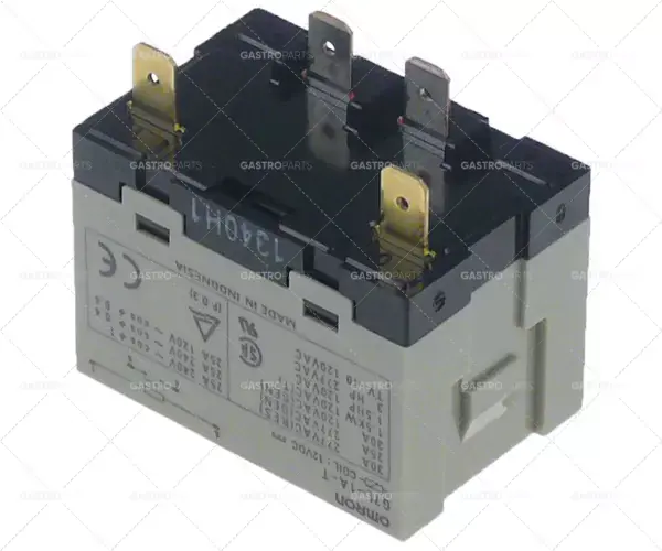 napájecí relé 240V připojení samec faston 6,3 mm 1NO 25A napětí DC 12V Speciální Cena