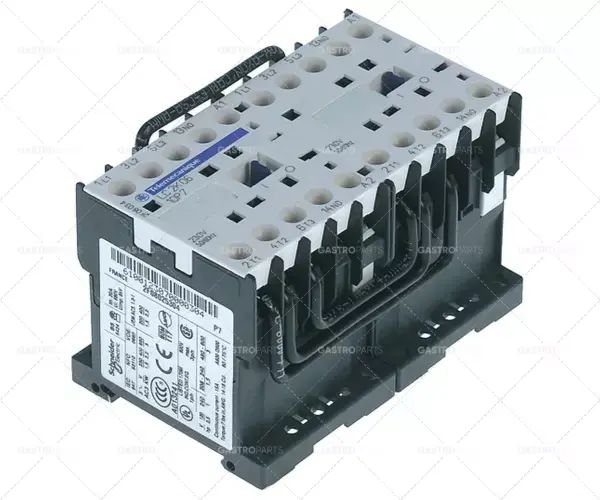 Odeslání Ihned výkonový stykač odporová zátěž 20A 230VAC (AC3/400V) 12A/5,5kW hlavní kontakty 2x3NO