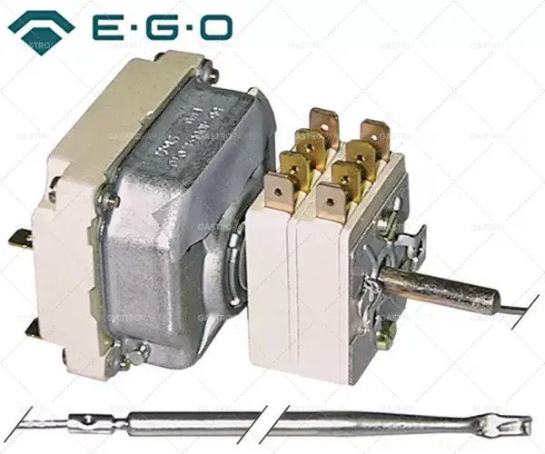 3-fázový regulační termostat 70-255 °C 4x128mm délka kapiláry 880mm Levný