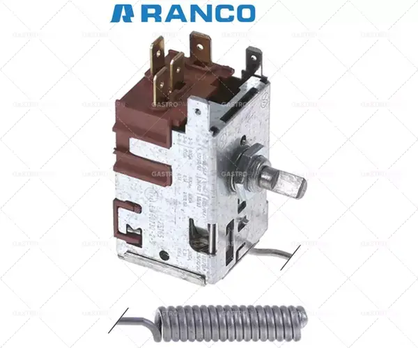 chladicí termostat ranco typ k57-l2852 průměr čidla 10mm délka čidla 40mm kapilára 1200mm Časově Omezené