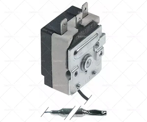 Termostat T.MAX. 83 ° C 1-pólový 16A 1CO senzor o 6 mm sonda L 110 mm 650 mm kapilára Akce