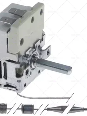 1-fázový termostat max. 177 °C 6x114mm délka kapiláry 900mm Originální