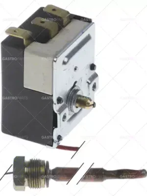 termostat t.max. 55°C 1-pólová sonda 1CO 16A ø 6,5mm sonda L 90mm kapilární trubka 1700mm Značkový