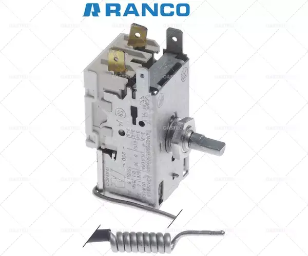 Čidlo termostatu o 7 mm sondy L 38 mm kapilární 740 mm Typ K50-L3212 osy o 6x4mm Levný