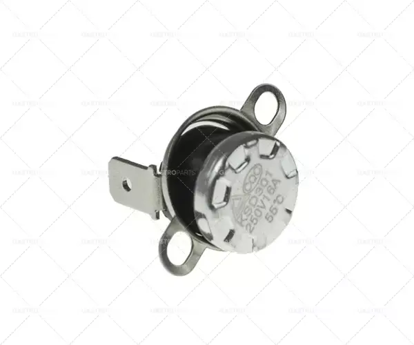příložný termostat LA 23,5mm 55 ° C 1R 1 pólový 10A 250V přípojka F6.3 pro Tank Nová Kolekce