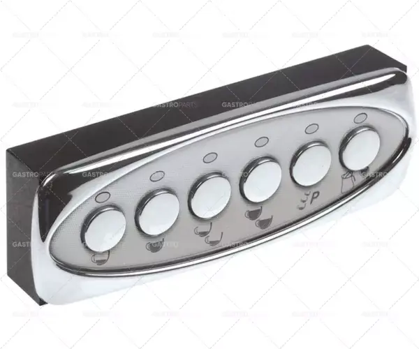 Nejlepší Cena panel tlačítek 135 mm dlouhý 44 mm široký 6 tlačítek